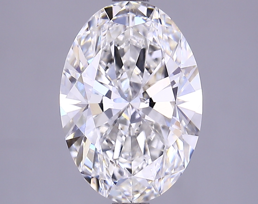 3.01 Carat Oval Shaped Ideal Cut F-VS2 - IGI Certified Lab Grown Diamond