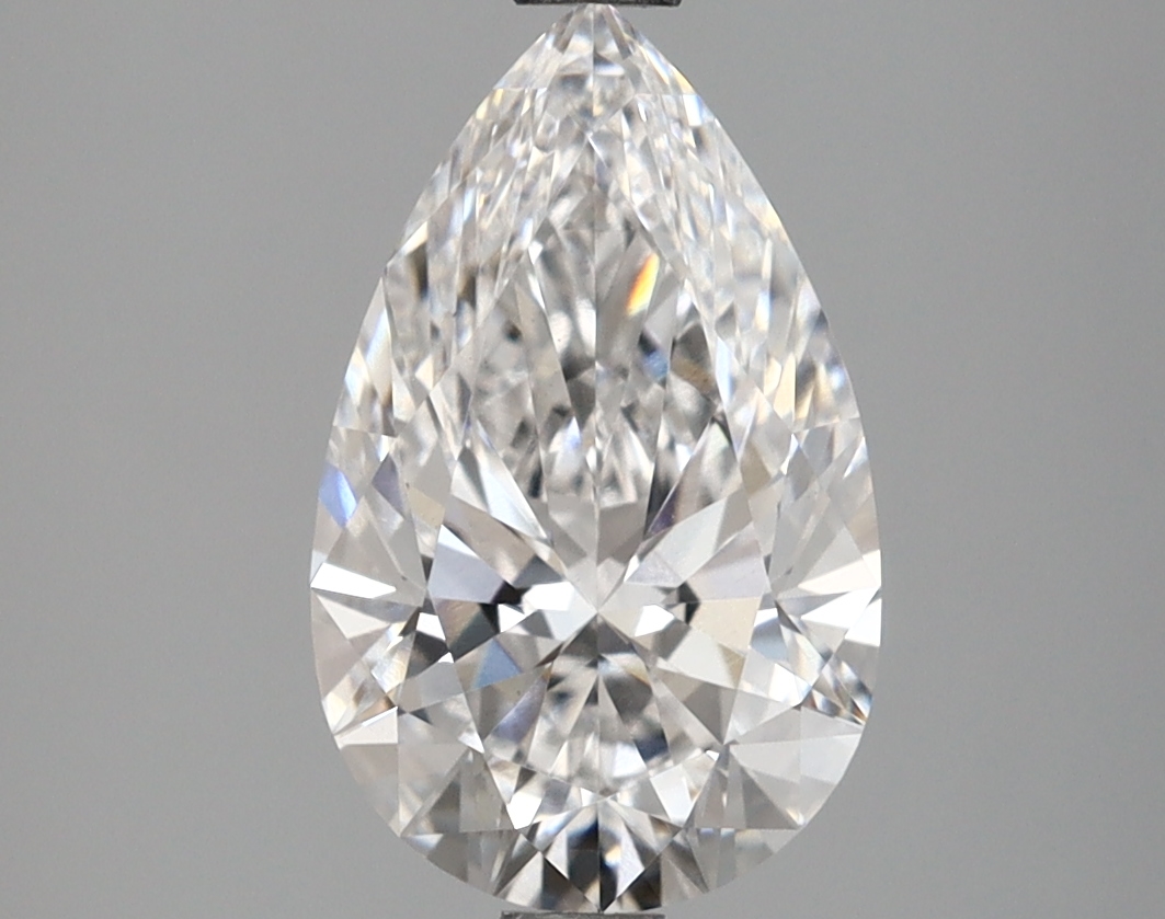 2.46 Carat Pear Shaped Ideal Cut E-VS1 - IGI Certified Lab Grown Diamond