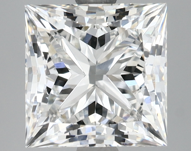 3.00 Carat Princess Shaped Ideal Cut F-VS1 IGI Certified Lab Grown Diamond