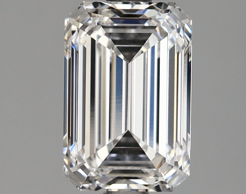 2.54 Carat Emerald Shaped Excellent Cut F-VS2 - IGI Certified Lab Grown Diamond