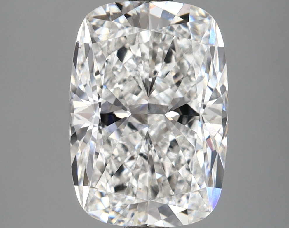 3.55 Carat Elongated Cushion Shaped Excellent Cut F-VVS2 - IGI Certified Lab Grown Diamond