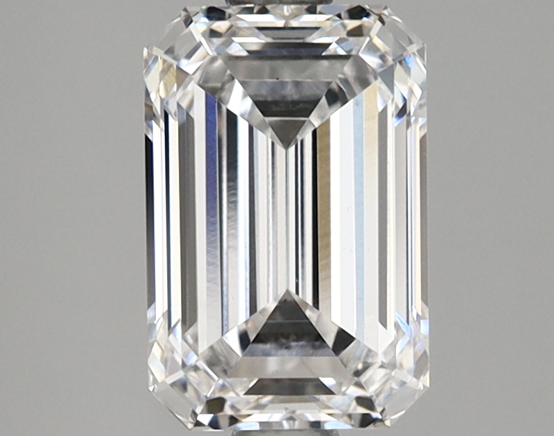 1.38 Carat Emerald Shaped Excellent Cut E-VS2 - IGI Certified Lab Grown Diamond
