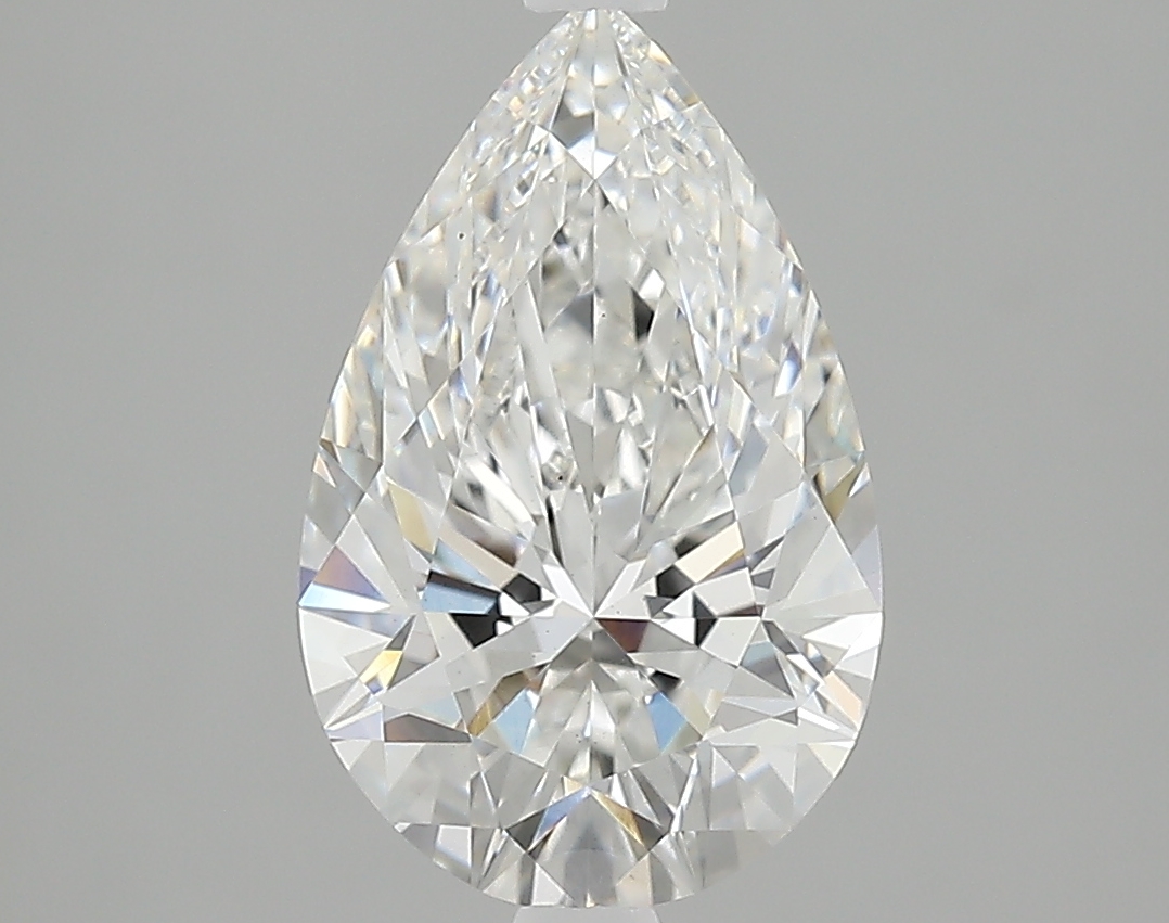 3.00 Carat Pear Shaped Ideal Cut D-VVS2 - IGI Certified Lab Grown Diamond