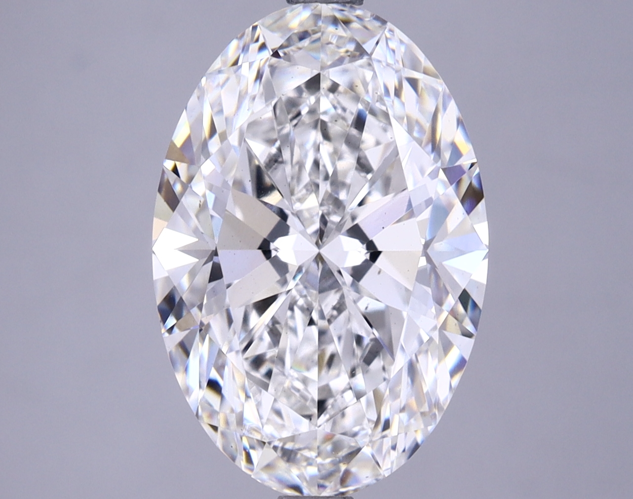 5.04 Carat Oval Shaped Ideal Cut D-VVS2 - IGI Certified Lab Grown Diamond