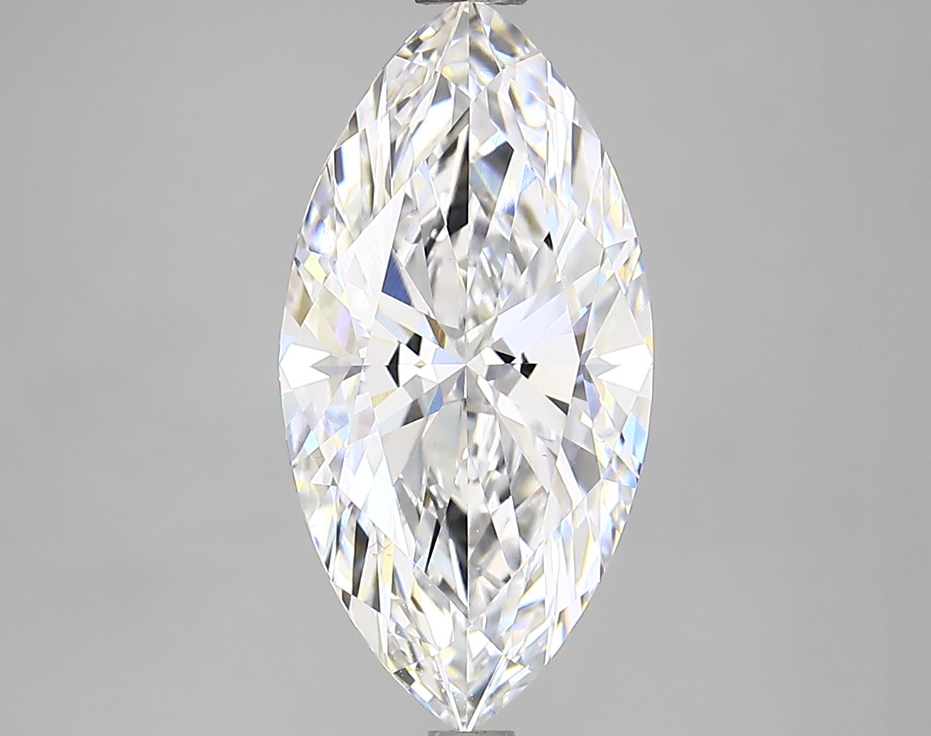 3.44 Carat Marquise Shaped Ideal Cut F-VS1 - IGI Certified Lab Grown Diamond