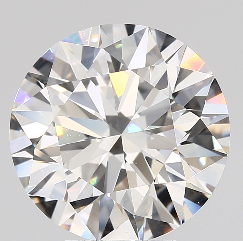 5.03 Carat Round Shaped Excellent Cut D-VVS1 - GIA Certified Lab Grown Diamond