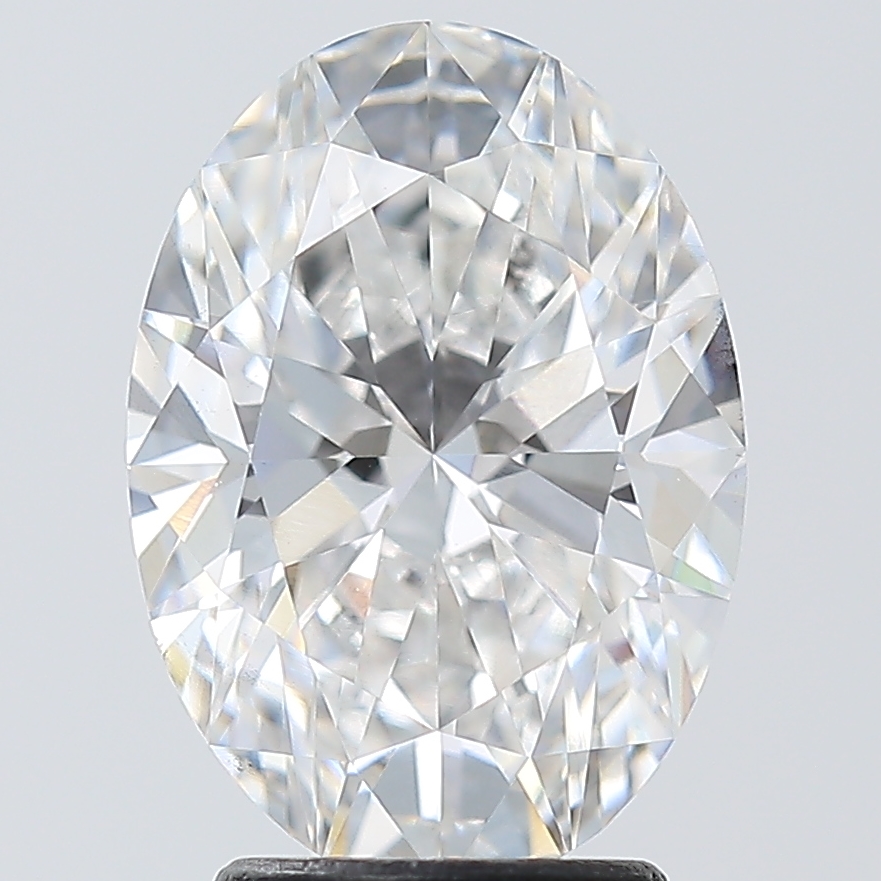 3.01 Carat Oval Shaped Ideal Cut F-VS2 - IGI Certified Lab Grown Diamond