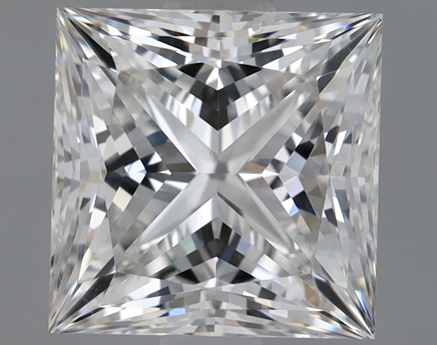 2.26 Carat Princess Shaped Excellent Cut F-VS1 - IGI Certified Lab Grown Diamond