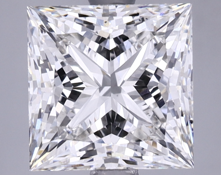 2.73 Carat Princess Shaped Ideal Cut F-VS2 - IGI Certified Lab Grown Diamond