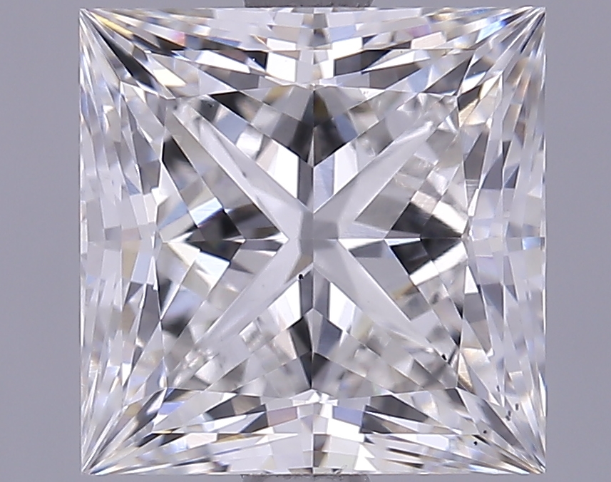 2.92 Carat Princess Shaped Ideal Cut F-VS2 - IGI Certified Lab Grown Diamond