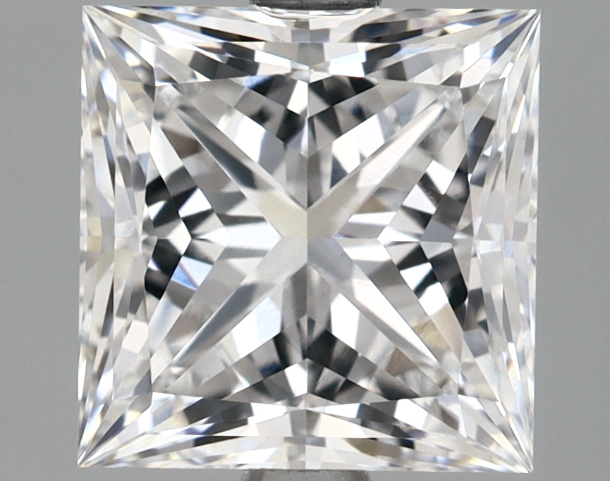 2.67 Carat Princess Shaped Ideal Cut D-VS1 - IGI Certified Lab Grown Diamond