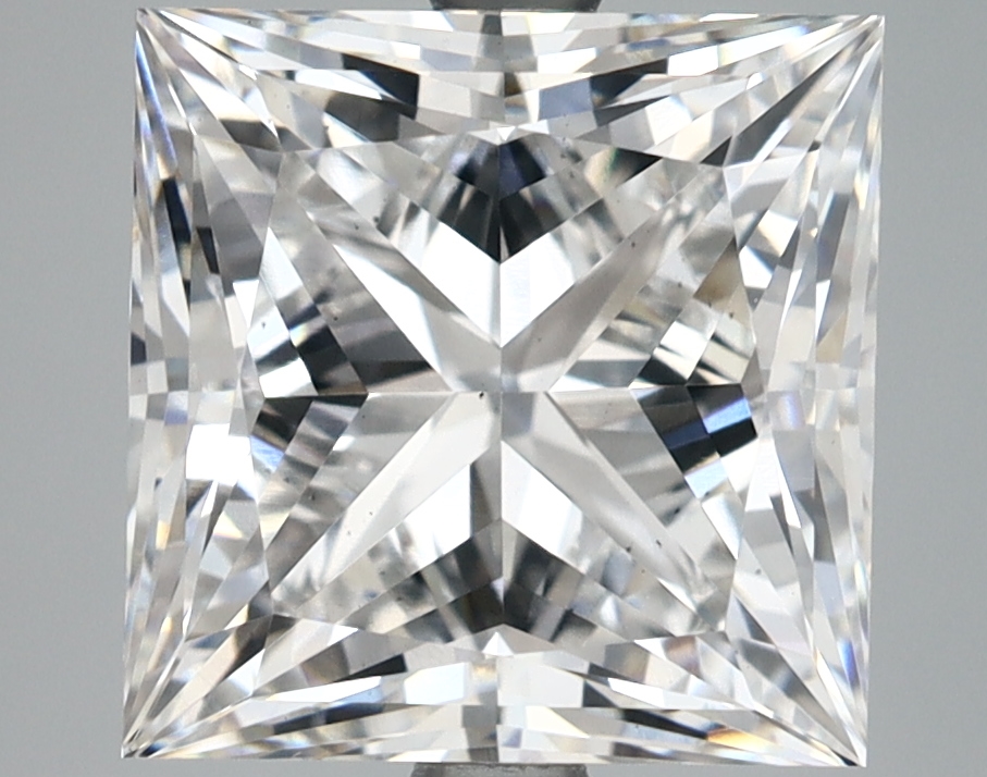 5.15 Carat Princess Shaped Ideal Cut E-VS2 - IGI Certified Lab Grown Diamond