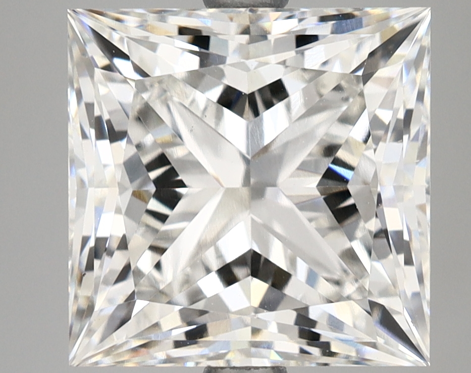5.69 Carat Princess Shaped Ideal Cut F-VS1 - IGI Certified Lab Grown Diamond