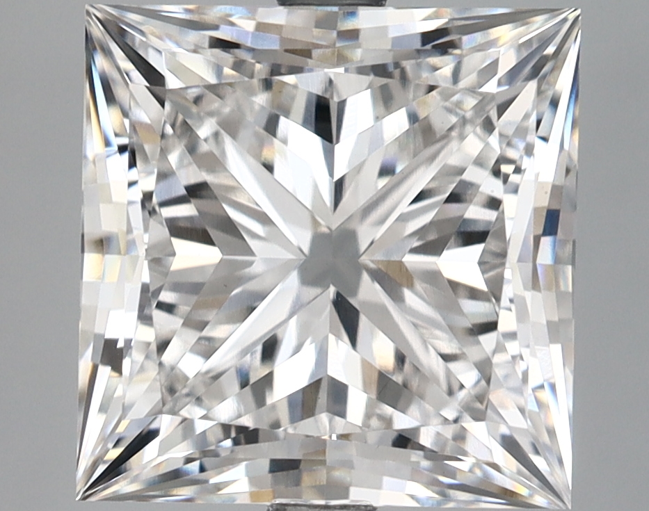 5.61 Carat Princess Shaped Ideal Cut F-VS1 - IGI Certified Lab Grown Diamond