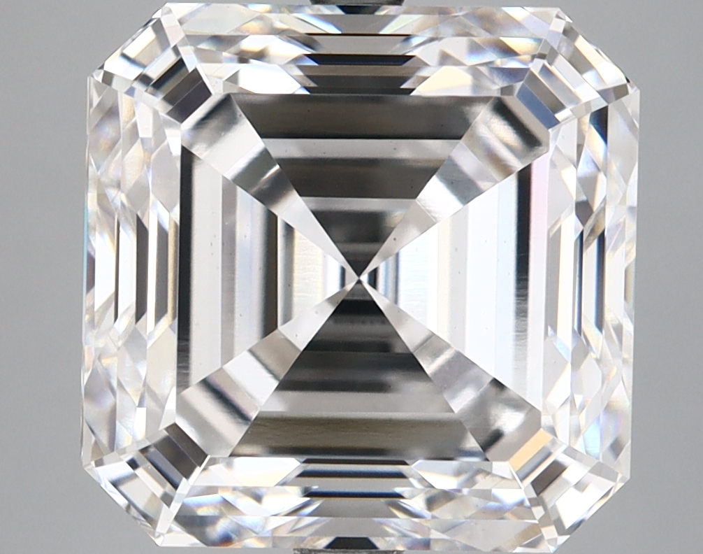 8.04 Carat Asscher Shaped Ideal Cut D-VS1 - IGI Certified Lab Grown Diamond