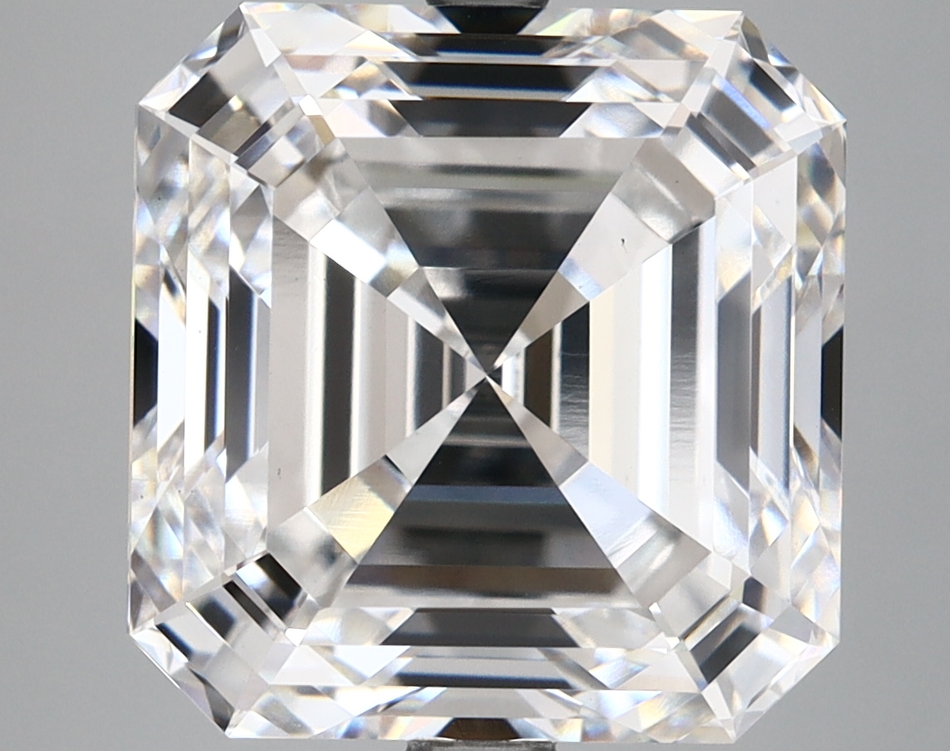 8.04 Carat Asscher Shaped Excellent Cut D-VS1 - IGI Certified Lab Grown Diamond