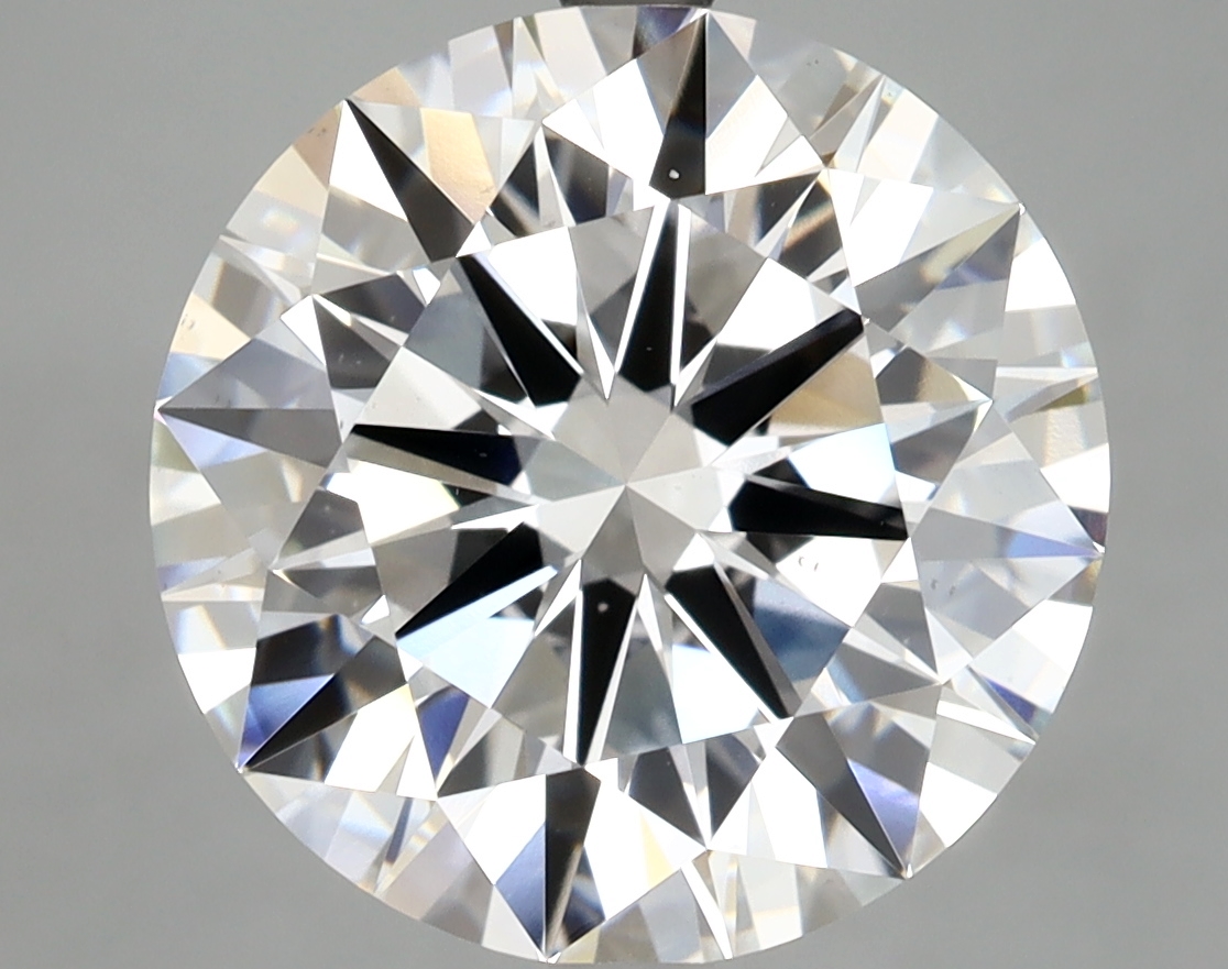 6.08 Carat Round Shaped Ideal Cut D-VS2 - IGI Certified Lab Grown Diamond