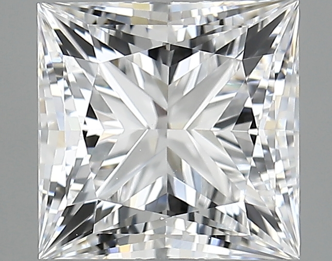 2.92 Carat Princess Shaped Ideal Cut D-VVS1 - IGI Certified Lab Grown Diamond