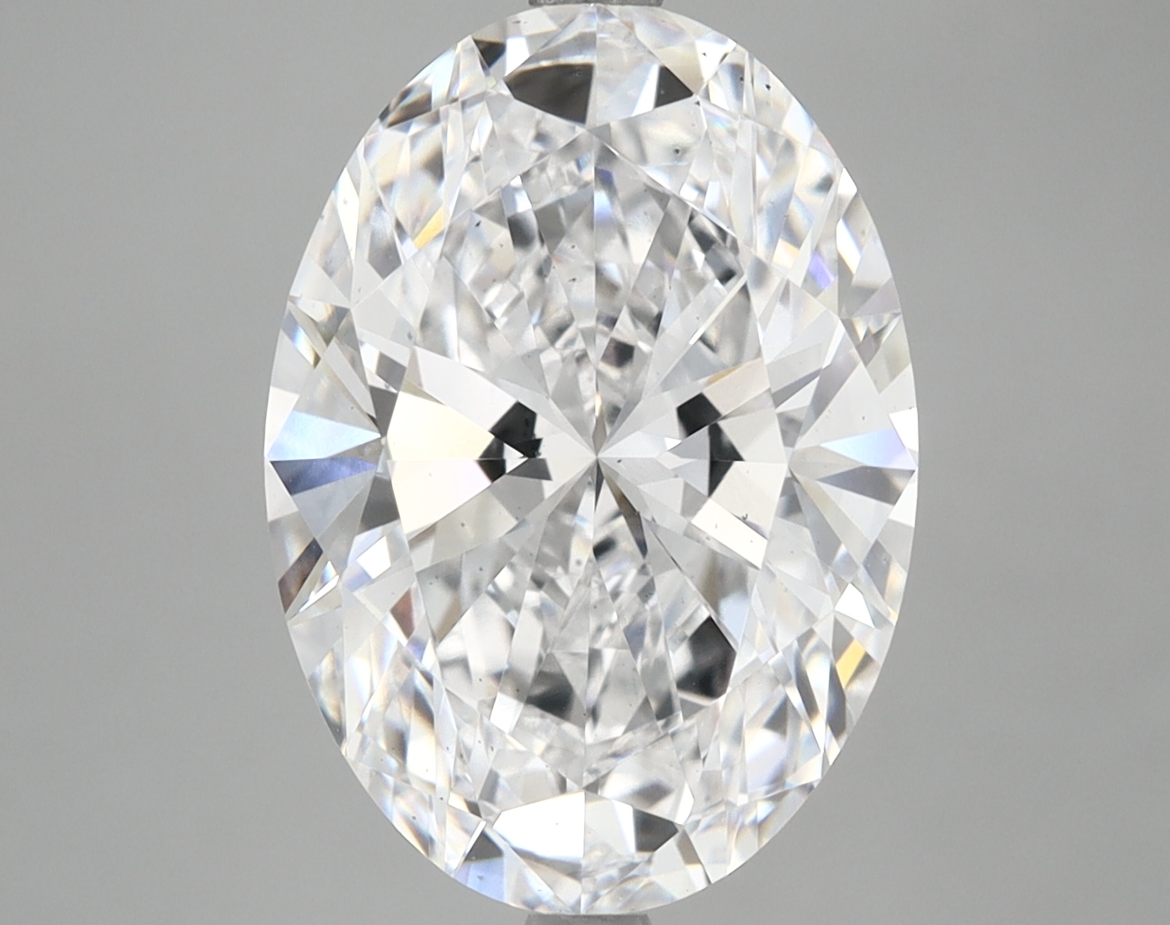 5.27 Carat Oval Shaped Ideal Cut D-VS2 - IGI Certified Lab Grown Diamond