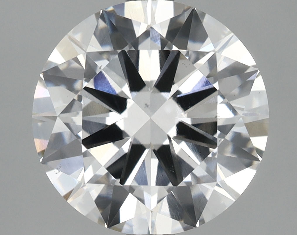 Actual 2.7 carat G Round lab-grown diamond